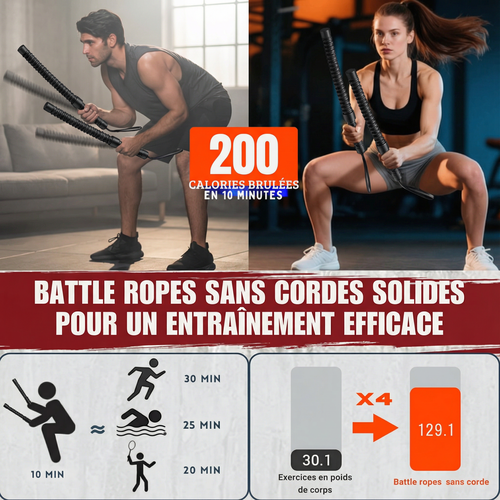 Cordes d'entraînement sans installation